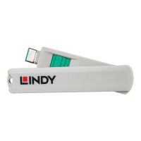 Lindy Schloss für USB-C-Port - grün