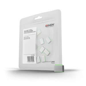 Lindy Schloss für USB-C-Port - grün (Packung