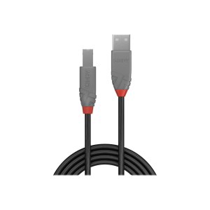 Lindy Anthra Line - USB Cable - USB (M) to USB Type B (M)