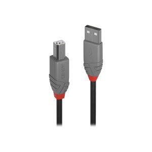 Lindy Anthra Line - USB-Kabel - USB (M) zu USB Typ B (M)