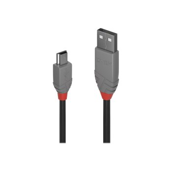 Lindy Anthra Line - USB-Kabel - USB (M) bis Mini-USB, Typ B (M)