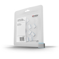 Lindy Schloss für USB-C-Port - Blau (Packung