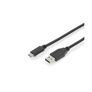 DIGITUS USB Type-C Anschlusskabel, Gen2, Type-C auf A