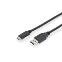 DIGITUS USB Type-C Anschlusskabel, Gen2, Type-C auf A