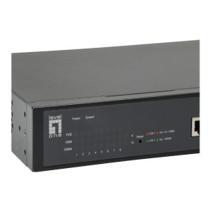 LevelOne GEP-1051 - Switch - Smart - 8 x 10/100/1000 (PoE+)