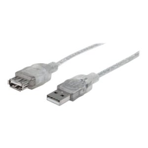 Manhattan USB-A to USB-A Extension Cable, 4.5m, Male to...