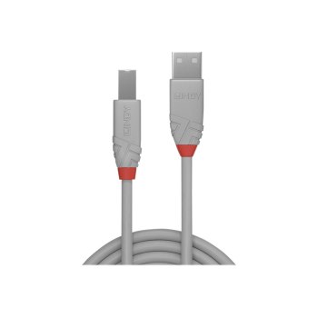 Lindy Anthra Line - USB-Kabel - USB (M) bis USB Typ B (M)