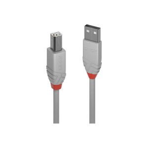 Lindy Anthra Line - USB-Kabel - USB (M) bis USB Typ B (M)