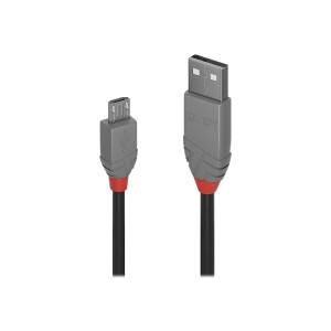 Lindy Anthra Line - USB-Kabel - USB (M) bis Micro-USB Typ...