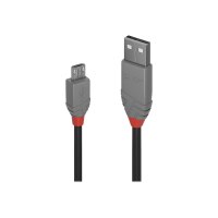 Lindy Anthra Line - USB-Kabel - USB (M) bis Micro-USB Typ B (M)