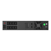 PowerWalker VI 3000 RLE - UPS (rack-mountable) - AC 230 V - 1800 W - 3000 VA - 7.2 Ah - RS-232, USB - Output ports: 8