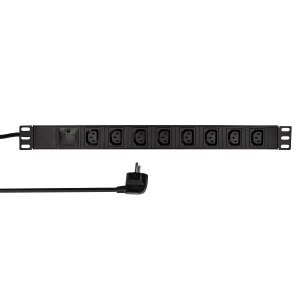 LogiLink - Power distribution unit (rack mountable) - AC...