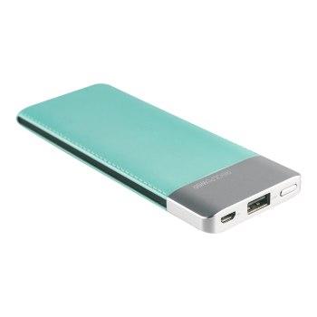 Realpower PB-5500 Fashion - Powerbank - 5500 mAh - 2 A (USB) - Lake Blue