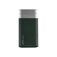 Realpower PB-4000 Fashion - Powerbank - 4000 mAh - 2 A (USB) - Schwarz