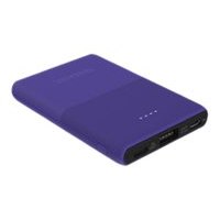 TerraTec P50 Pocket - Powerbank - 5000 mAh - 2.1 A - 2 porte di uscita (USB, USB-C)