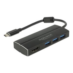 Delock Retail Pack - Docking station - USB-C 3.1 /...