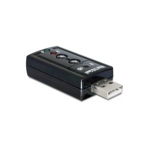 DeLOCK - Soundkarte - 24-Bit - 96 kHz - 7.1 - USB 2.0 -...