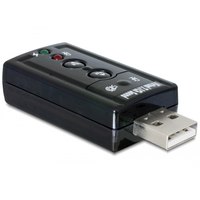 DeLOCK - Soundkarte - 24-Bit - 96 kHz - 7.1 - USB 2.0 - CM6533