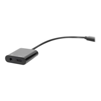 DIGITUS Adattatore/convertitore USB Type-C, da Type-C a USB Type-C + jack da 3,5 mm