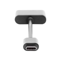 DIGITUS USB Type-C Adapter / Konverter, Type-C auf USB Type-C + 3.5mm Klinke