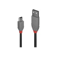 Lindy Anthra Line - USB-Kabel - USB (M) zu Mini-USB, Typ B (M)