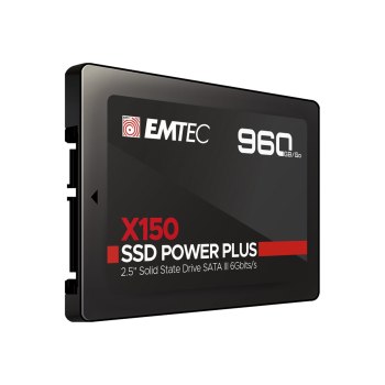 EMTEC X150 Power Plus 3D NAND - SSD - 960 GB - intern - 2.5" (6.4 cm)