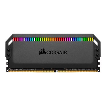 CORSAIR Dominator Platinum RGB - DDR4 - kit - 16 GB: 2 x 8 GB - DIMM 288-PIN - 3200 MHz / PC4-25600 - CL16 - 1.35 V - ungepuffert - non-ECC - Schwarz