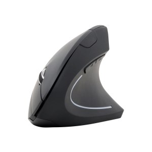 Gembird MUSW-ERGO-01 – Vertical Mouse – Ergonomic – For Right-Handers – 6 Buttons – Wireless – 2.4 GHz – Wireless Receiver (USB)