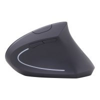 Gembird MUSW-ERGO-01 – Vertical Mouse – Ergonomic – For Right-Handers – 6 Buttons – Wireless – 2.4 GHz – Wireless Receiver (USB)