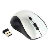 Gembird MUSW-4B-02-BS - Mouse - ottico - 4 pulsanti - senza fili - 2.4 GHz - ricevitore wireless (USB)