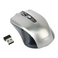 Gembird MUSW-4B-04-BG - Maus - optisch - 4 Tasten - kabellos - 2.4 GHz - kabelloser Empfänger (USB)