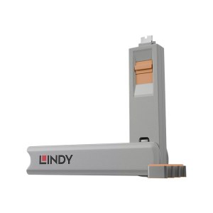 Lindy Lock for USB-C port - orange