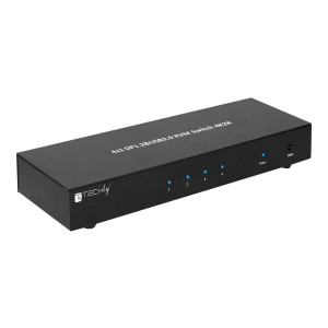 Techly 4-port DisplayPort 1.2 KVM switch with hub and...