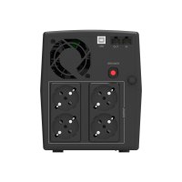 PowerWalker Basic VI 1500 STL - USV - Wechselstrom 162 - 290 V - 900 Watt - 1500 VA - 7.2 Ah - USB - Ausgangsanschlüsse: 4