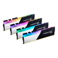 G.Skill TridentZ Neo Series - DDR4 - kit - 16 GB: 2 x 8 GB - DIMM 288-PIN - 3200 MHz / PC4-25600 - CL16 - 1.35 V - ungepuffert - non-ECC - Brushed Black, Gebürstetes Aluminium / Schwarz, Silber pulverbeschichtet