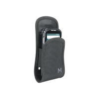 Mobilis REFUGE Holster M - Umhängetasche für Mobiltelefon/Mobilgerät - 1680D Polyester - Schwarz