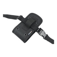 Mobilis REFUGE Holster M - Umhängetasche für Mobiltelefon/Mobilgerät - 1680D Polyester - Schwarz