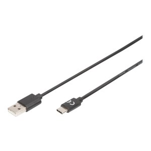 DIGITUS USB Type-C Verbindungskabel, Typ C auf A