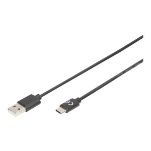 DIGITUS USB Type-C Anschlusskabel, Typ-C - A