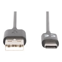 DIGITUS USB Type-C Anschlusskabel, Typ-C - A