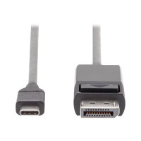 DIGITUS USB Type-C Gen 2 Adapter- / Konverterkabel, Type-C auf DP