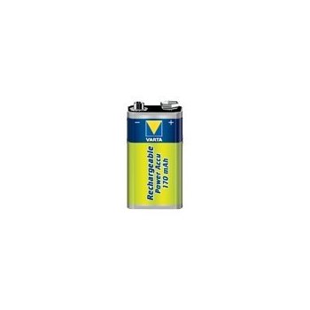 Varta Power Accu - Batterie 9V - NiMH - (wiederaufladbar) - 170 mAh