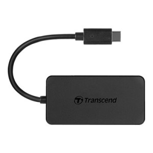 Transcend HUB2C - Hub - 4 x USB 3.1 Gen 1 - Desktop