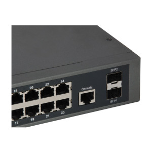 LevelOne GEP-2652 - Switch - Smart - 24 x 10/100/1000 (PoE+)