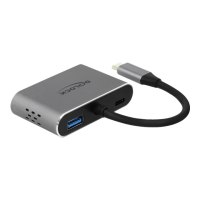 Delock Externer Videoadapter - USB-C - HDMI, VGA