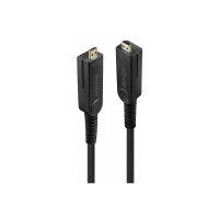 Lindy HDMI-Kabel - 50 m - Geschützter Hybridkupfer/Faseroptik