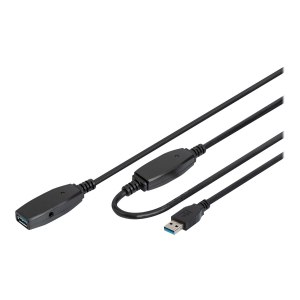 DIGITUS Aktives USB 3.0 Verlängerungskabel, 20m