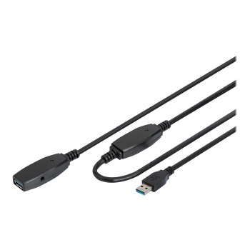 DIGITUS Aktives USB 3.0 Verlängerungskabel, 15 m