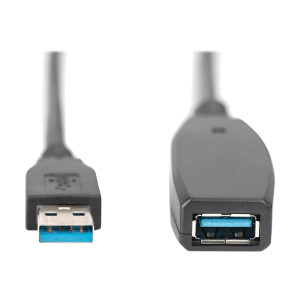 DIGITUS Aktives USB 3.0 Verlängerungskabel, 15 m