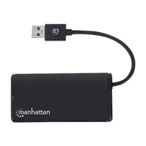 Manhattan USB-A 4-Port Hub, 4x USB-A Ports, 5 Gbps (USB...